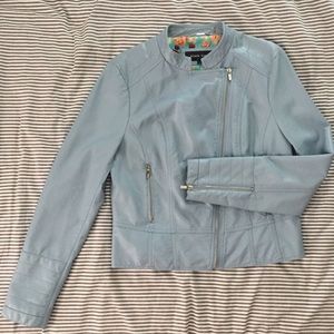 Black Rivet Moto-style Jacket